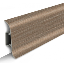 Плинтус Классик Идеал с кабель-каналом дуб капучино 2,2 м 55 мм