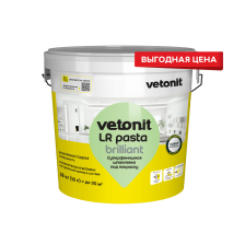 Шпатлевка суперфинишная LR pasta brilliant (18кг) Vetonit