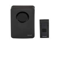 Звонок беспроводной Uniel UDB-014W-R1T1-36S-100M-BL черный 4690485128861  