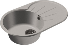 Мойка 750х460 искусственный камень (310) серый GF-R750L