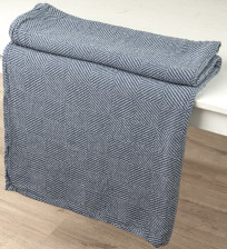 Плед лен рис 1 цв 335 200х220 Орша