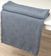 Плед лен рис 1 цв 335 200х220 Орша