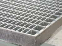 Решетка стальная 1000х1000мм h-2см, толщина 2мм