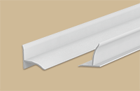 Раскладка-бордюр на плитку белый 2,0 м Идеал