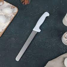 Нож 19,5 см для нарезки биквита мелкие зубчики 4619020