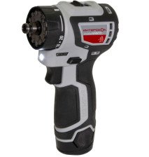 Шуруповерт ИНТЕРСКОЛ ДА-10/12В 36 КомбиМАКС Li-on 12V, 2х2 А/ч, бесщеточный двигатель 4 насадки кейс