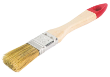 Кисть плоская Стандарт 1" 25мм белая TOOLBERG 0101010