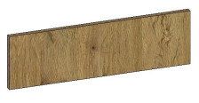 Фасад ДУБЛИН 596 х 176 мм ящик МДФ пленка Дуб Американский