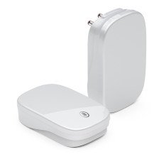 Звонок Feron DB-380 беспроводной электрический белый IP20 ( клавиша и база в розетку)