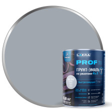 Грунт-эмаль по ржавчине PROF IT RAL 7040 серое окно (0,8кг) Лакра