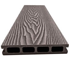 Доска террасная Eurodeck 3D ELITE венге (4000х139х25мм)