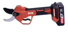 Секатор аккумуляторный DCK KDYD35 (18V, 2 АКБ х 2Ач, бесщеточный, сумка)