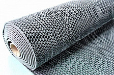 ЗигЗаг 0,9м дорожка антискользящая SUNSTEP (сер) 8,5мм 2