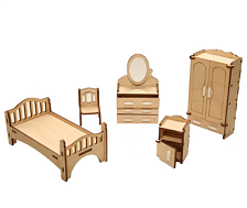 Заготовка деревянная мебель Спальня HK-M001