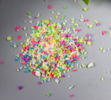 Песок флуоресцентный 10г микс цветов 6757367