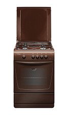 Плита газовая Гефест 1200 С7 К89 (60x60x85см)(цвет:коричневый, варочная поверхность-эмаль)