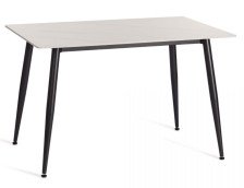 Стол Austen 120х80х75 Керамика (матовая) Белый/Черный