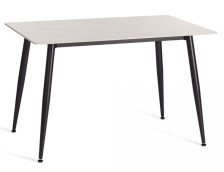 Стол Austen 120х80х75 Керамика (матовая) Белый/Черный