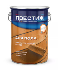 Эмаль ПФ-266 желто-коричневая (6кг) Престиж