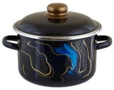 Кастрюля эмалированная 5,5 л цилиндр Mirage TM Appetite 1RD221M