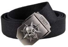 Ремень IFRIT Skull Danger Черный 140 см