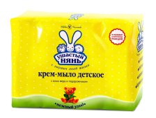 Мыло-Крем УШАСТЫЙ НЯНЬ 4х100гр Алоэ
