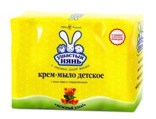 Мыло-Крем УШАСТЫЙ НЯНЬ 4х100гр Алоэ