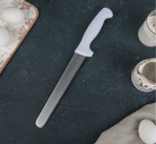 Нож 20 см для нарезки бисквита ровный край 4619018