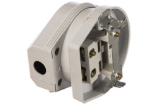 Разъем РШ/ВШ 25А-32А 220В белый