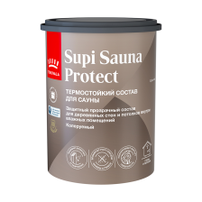 Состав защитный Supi Sauna Protect полуматовый (0,9л) TIKKURILA / TIKKIVALA