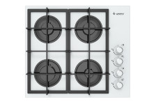 Варочная поверхность газовая СГ СВН 2230 К12 (60х52,5х10см)(цвет:белый, варочная поверхность:стекло)