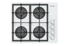 Варочная поверхность газовая СГ СВН 2230 К12 (60х52,5х10см)(цвет:белый, варочная поверхность:стекло)