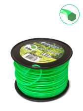 Леска Хопер ECO-LINE шестигранник 3мм х 3LB 167 м бобина зеленая