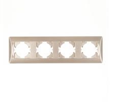 Рамка 4-м С1140-027 шампань