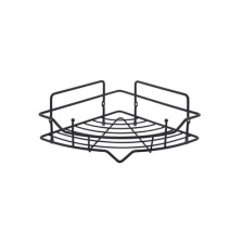 Полка MILARDO Grid 1-ярусная угловая GRICC1ВM44 сталь/черный матовый