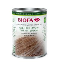Масло цветное для интерьеров Color-Oil 8500 цвет 8539 коричневый (0,125л) BIOFA