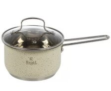 Ковш нержавеющий 1,9 л с крышкой RASHEL Стефани R-10/109в