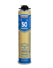 Пена монтажная KRASS PROFESSIONAL V50 750мл профессиональная Всесезонная