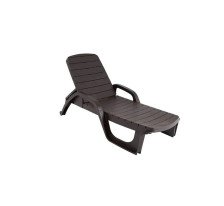 Шезлонг Прованс коричневый 