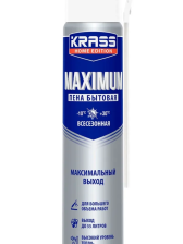 Пена монтажная KRASS Универсальный/Home Edition Максимум 750мл Всесезонная
