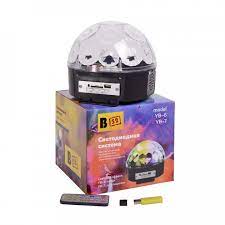 Система светодиодная вращающаяся В52 YB7 MP3/USB/SD/пультДУ 18W/220V