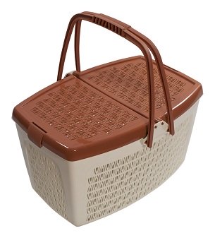 Корзина для пикника 23л с крышкой Конти С731