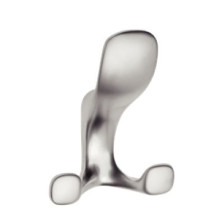 Крючок мебельный GTV TOLEDO A алюминий WZ-TOLED-A0-05