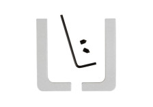 Заглушка боковая ZnAl GOLA BALANCE RZ051.01SC сатиновый хром