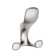 Крючок мебельный GTV TOLEDO A алюминий WZ-TOLED-A0-05