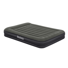 Кровать флокированная Bestway Tritech Air Mattress Queen 203х152х36см встроенный насос 875-380
