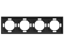 Рамка 4-м Эмили PFP00-5004-05 черный уголь