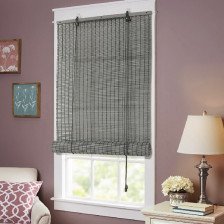 Штора рулонная бамбук серый 60х160 70145060160