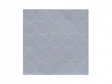 Заглушка самоклеящаяся d=14 алюминий 978 (25шт)