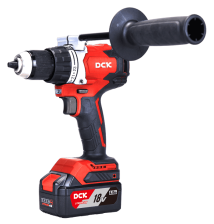Шуруповерт DCK аккумуляторный KDJZ06-13  (бесщеточный, 18V, 120Нм, 2х4Ач)